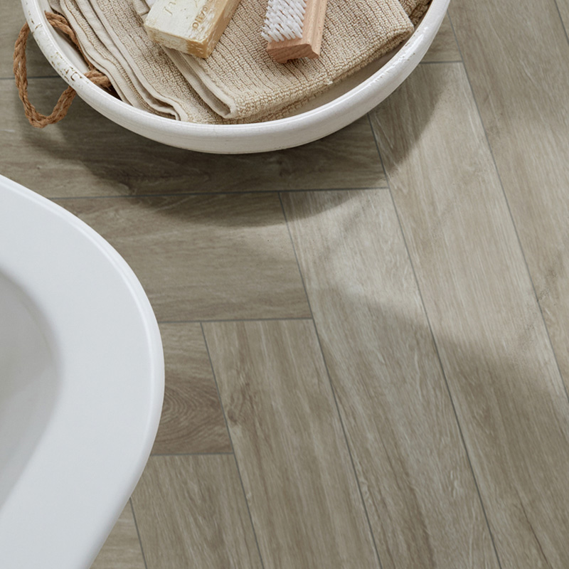 Nature Herringbone Rigid LVT